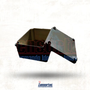 Caja de Paso Plástica Negra