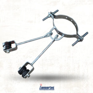 Abrazadera tipo A + brazo polea