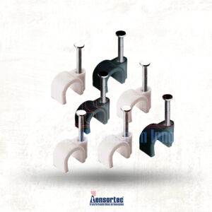 Grapa Plástica Curva