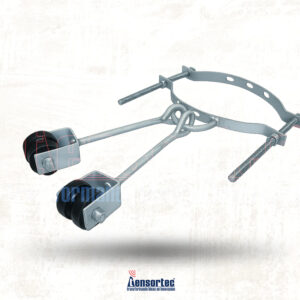 Abrazadera Tipo A 7"+ 2 Brazos Polea s50